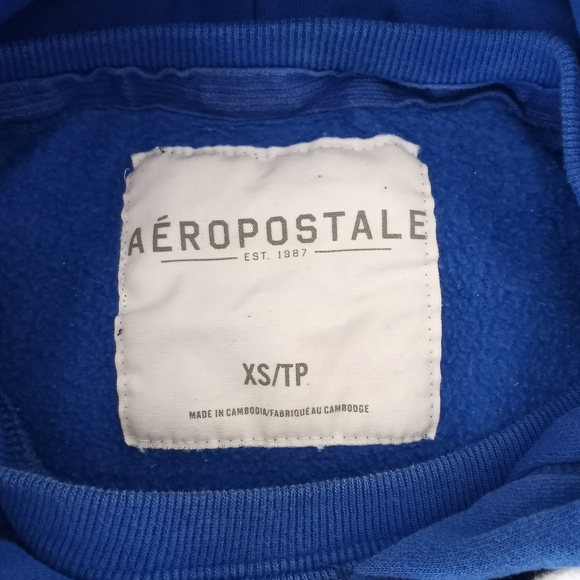 Men's Aeropostale Pullover Graphic Hoodie Size XS - Picture 11 of 14